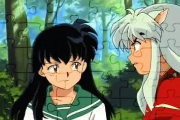 inuyasha y aome