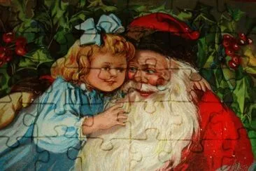 Santa and Child