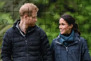 פאזל של Meghan y Harry