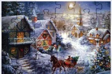 Christmas Night jigsaw puzzle