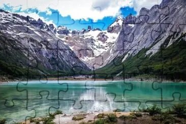 Argentine laguna esmeralda