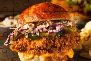 chicken mega burger