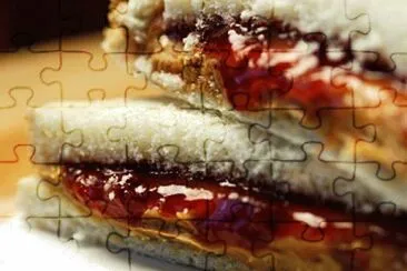 peanut butter and jelly sandwich