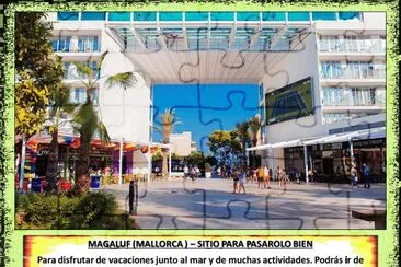 פאזל של MAGALUF (MALLORCA ) â€“ SITIO PARA PASAROLO BIEN