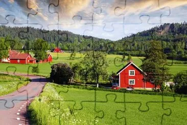 Finlande campagne jigsaw puzzle