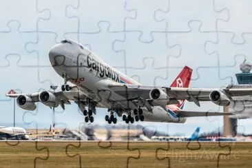 Cargolux Boeing 747 400 Luxemburgo