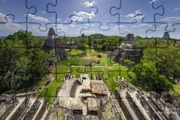 Guatemala Tikal jigsaw puzzle