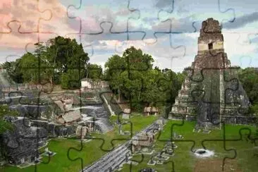 Guatemala site de Tikal jigsaw puzzle