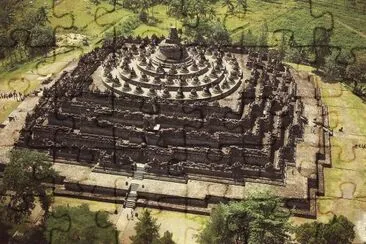 IndonÃ©sie Java temple de Borobudur jigsaw puzzle