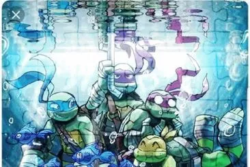 Underwater TMNT