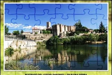 BUITRAGO DEL LOZOYA (MADRID) â€“ EN PLENA SIERRA jigsaw puzzle