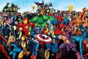 Heroes jigsaw puzzle