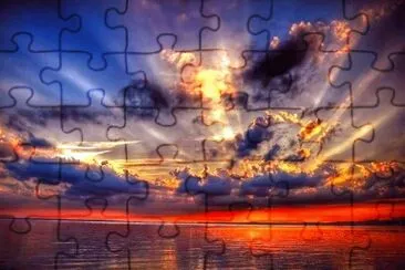 coucher de soleil jigsaw puzzle