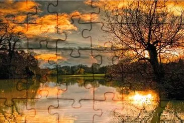 soleil d 'hiver jigsaw puzzle