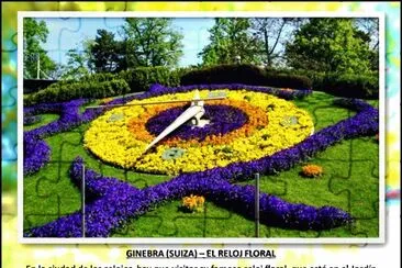 GINEBRA (SUIZA) â€“ EL RELOJ FLORAL