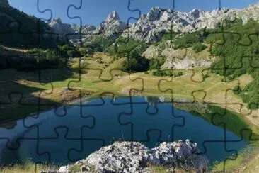 lac au Montenegro jigsaw puzzle