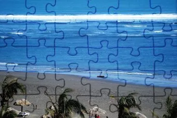 Costa de Oro en Veracruz, MÃ©xico. jigsaw puzzle