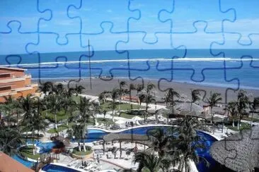 Costa de Oro en Veracruz, MÃ©xico. jigsaw puzzle