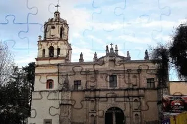 Templo en CoyoacÃ¡n, Ciudad de MÃ©xico. jigsaw puzzle