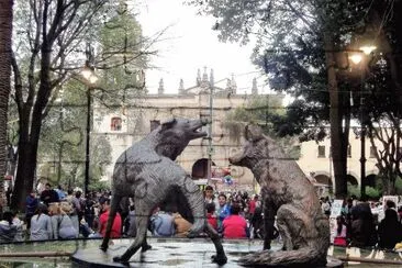 Plaza de CoyoacÃ¡n, Ciudad de MÃ©xico. jigsaw puzzle