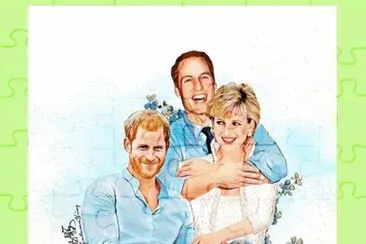 William Diana y Harry