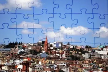 Ciudad Zacatecas, MÃ©xico. jigsaw puzzle