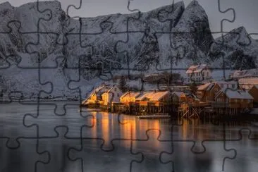 LOFOTEN, NORUEGA jigsaw puzzle