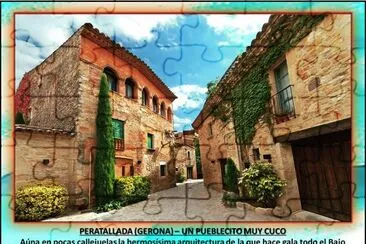 PERATALLADA (GERONA) â€“ UN PUEBLECITO MUY CUCO