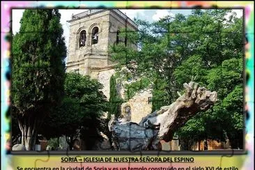 SORIA â€“ IGLESIA DE NUESTRA SEÃ‘ORA DEL ESPINO jigsaw puzzle