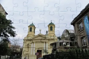 Templo en Santiago de Chile. jigsaw puzzle