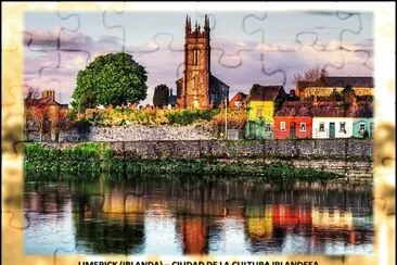 LIMERICK (IRLANDA) â€“ CIUDAD DE LA CULTURA IRLANDES jigsaw puzzle