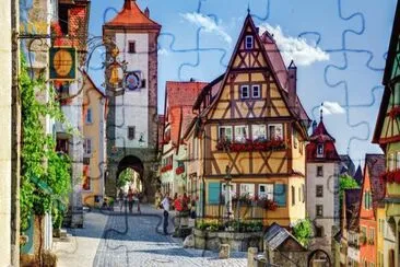 Rothenburg-DE jigsaw puzzle