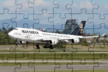 Iron Maiden Boeing 747-400 Estados Unidos