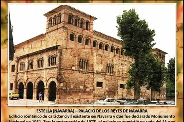 ESTELLA (NAVARRA) â€“ PALACIO DE LOS REYES DE NAVARRA jigsaw puzzle