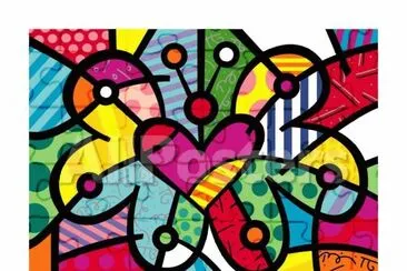 Romero Britto jigsaw puzzle