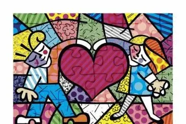 Romero Britto jigsaw puzzle