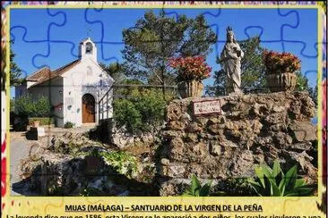 MIJAS (MÃLAGA) â€“ SANTUARIO DE LA VIRGEN DE LA PEÃ‘A jigsaw puzzle