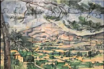 CÃ©zanne Sainte Victoire jigsaw puzzle