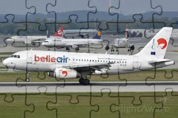 Belle Air Airbus A319 Albania