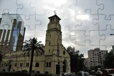 Templo en Santiago de Chile. jigsaw puzzle