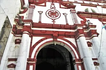 Templo en Chiapa de Corzo, Chiapas.