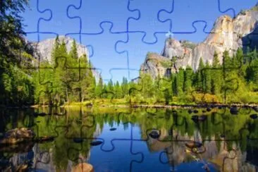 lac de montagne jigsaw puzzle