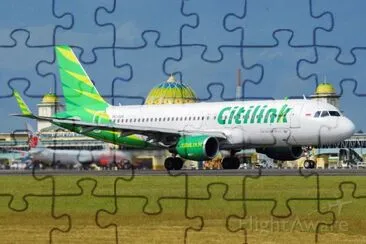 Citilink Airbus A320 Indonesia