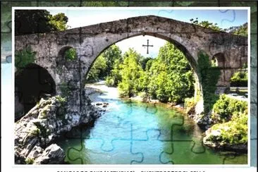 פאזל של CANGAS DE ONIS (ASTURIAS) â€“ PUENTE SOBRE EL SELLA