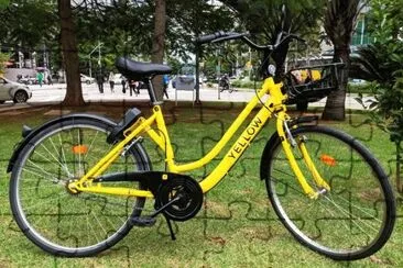 Bicicleta amarela