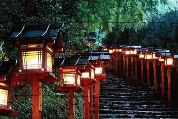 Kyoto, Japan kibune shrine