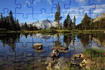 lac en Slovaquie jigsaw puzzle