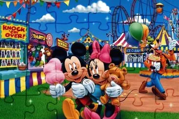 Mickey Mouse jigsaw puzzle