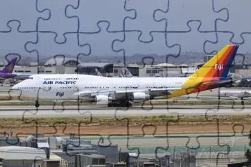 Air Pacific Boeing 747-400 Islas Fiji