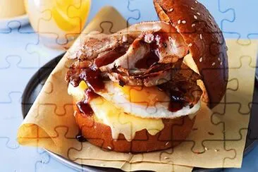 Bacon Egg Burger